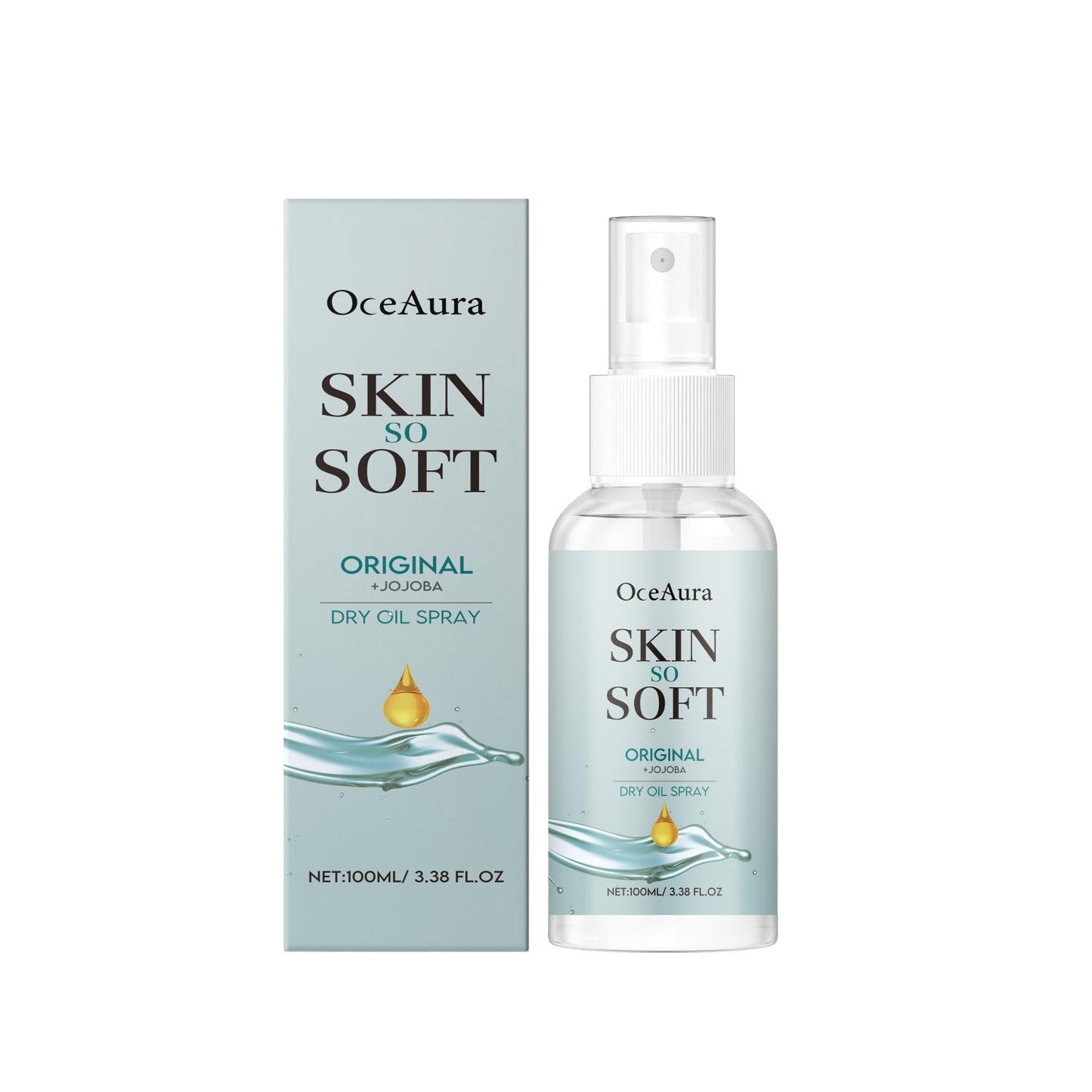 Spray d'huile sèche de jojoba originale