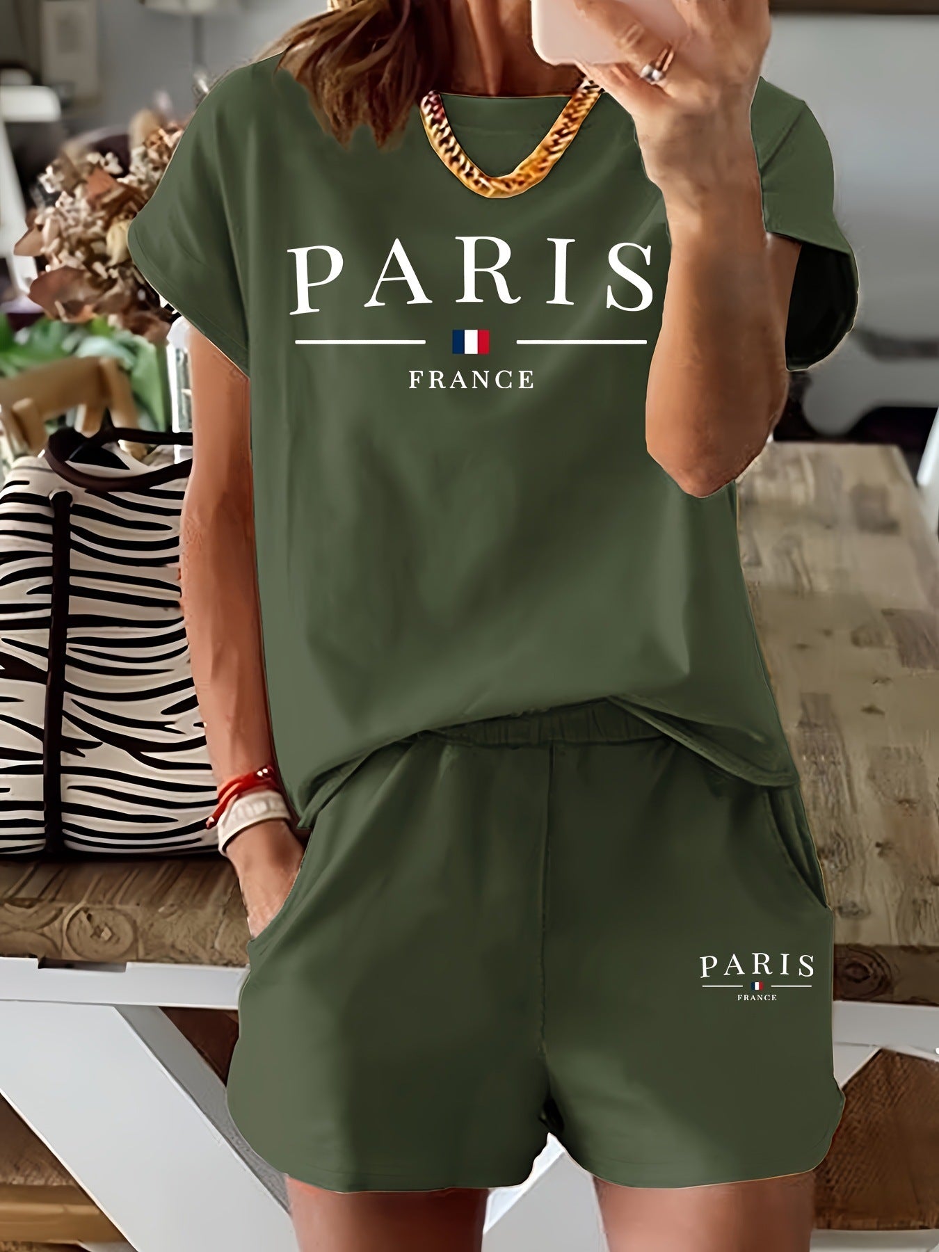Fashion Comfort Slimming Printed Summer Casual Shorts