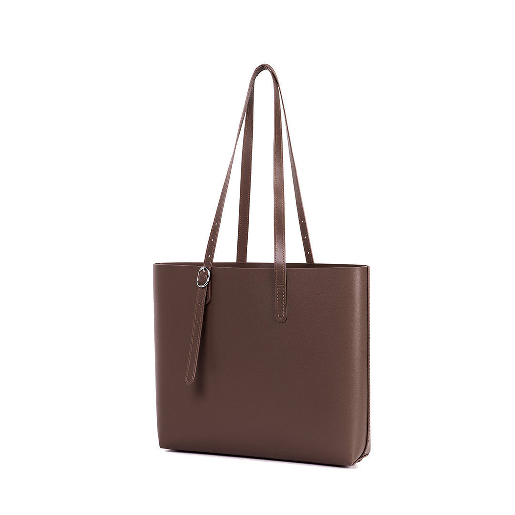 Cowhide Handmade Large Hard Handbag with Zipper Pocket for Women DIY Material Bag