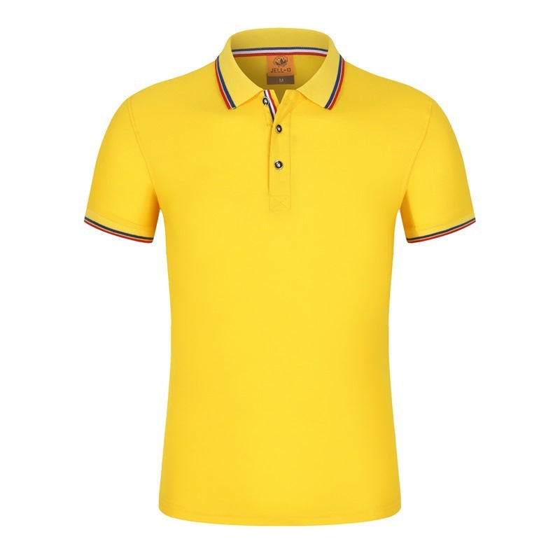 Summer Lapel Short-Sleeve Polo T-Shirt in Multiple Colors