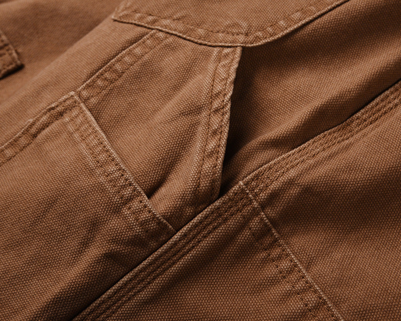 Heavy Industry Side Zipper Straight Drawstring Pants