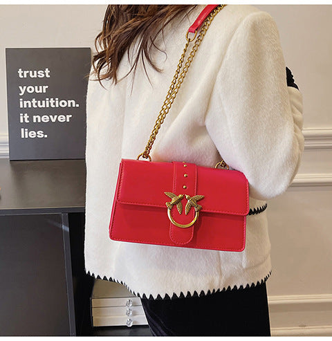 Women's Messenger Bag Swallow Chain Fashion Shoulder Bag