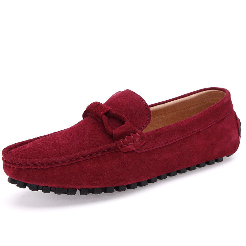 Men's Slip-On Suede Leather Casual Shoes