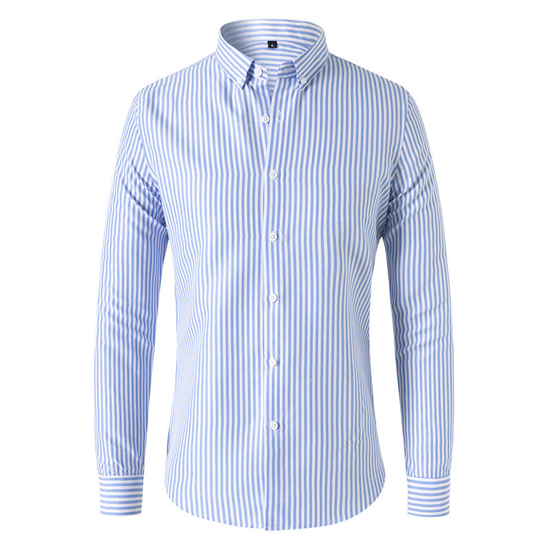 Men's Style Striped Shirt Long Sleeve