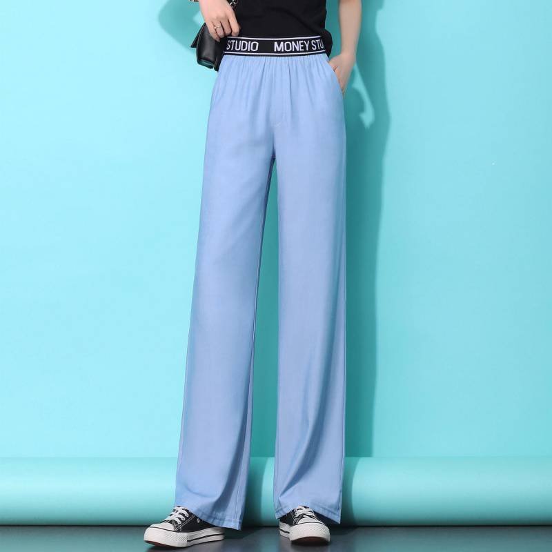 Loose Straight-Leg Wide-Leg Casual Cotton Pants