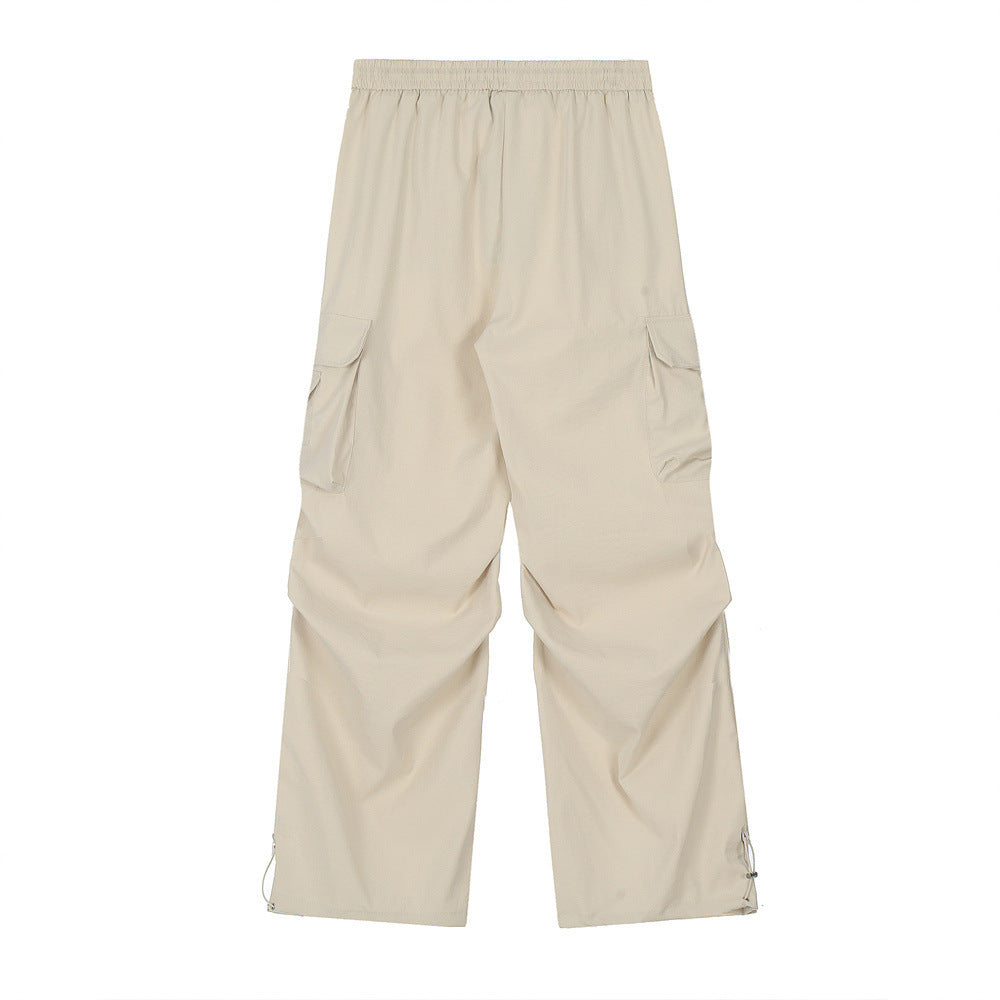 Salopette de sport plissée ample pour homme, modèle parachutiste