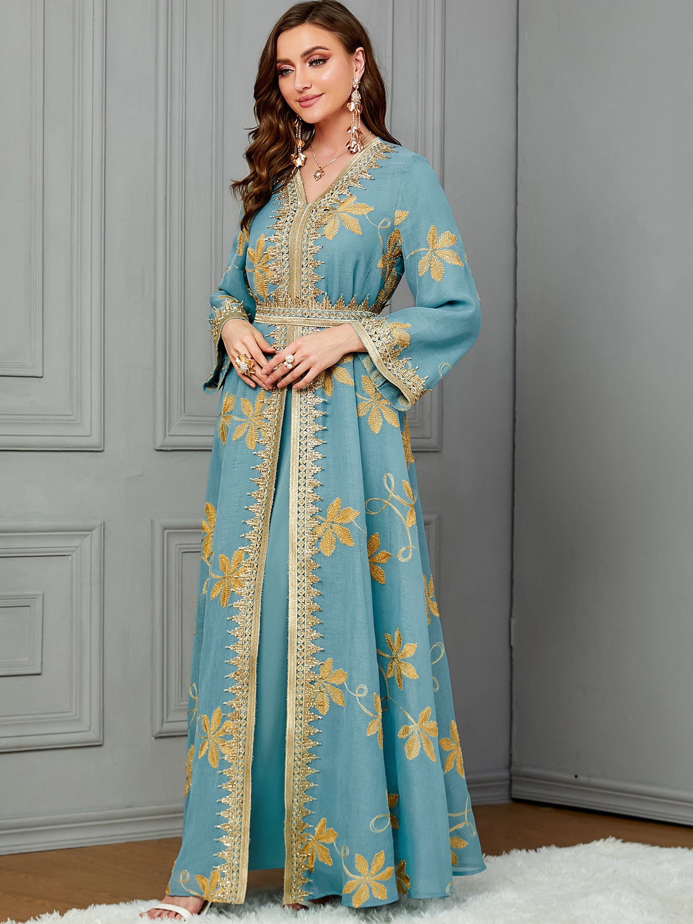 Robe de soirée musulmane pour femme