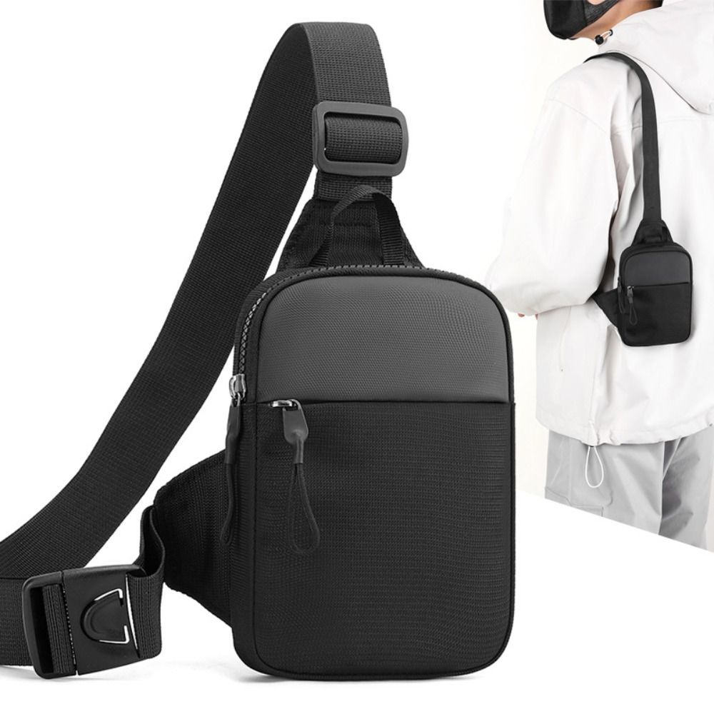 Men's Waterproof Oxford Cloth Mini Shoulder Messenger Bag