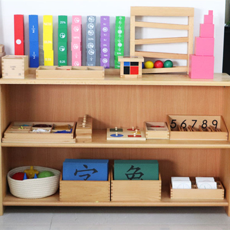 Wooden Montessori Hand-Eye Coordination Teaching Aids for Kindergarten Early Education