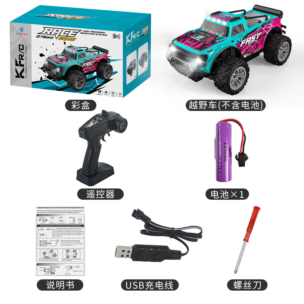 High-Speed Off-Road RC Big Foot Climbing Mini Remote Control Car