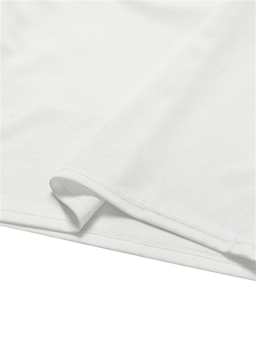 Combinaison ample sans manches en polyester pour femme, disponible en blanc, noir et bleu