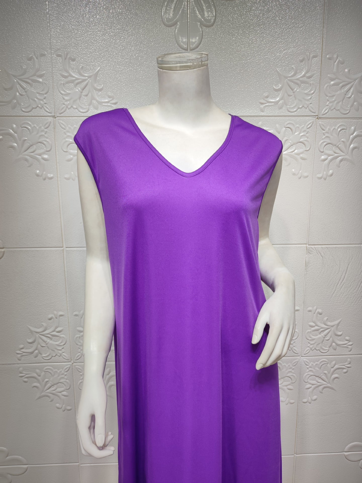 Women's New Abaya Hot Stamping Lace Robe Two Piece Set