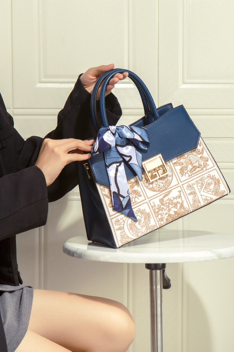 Sac à main élégant en cuir PU de haute qualité pour la fête des mères