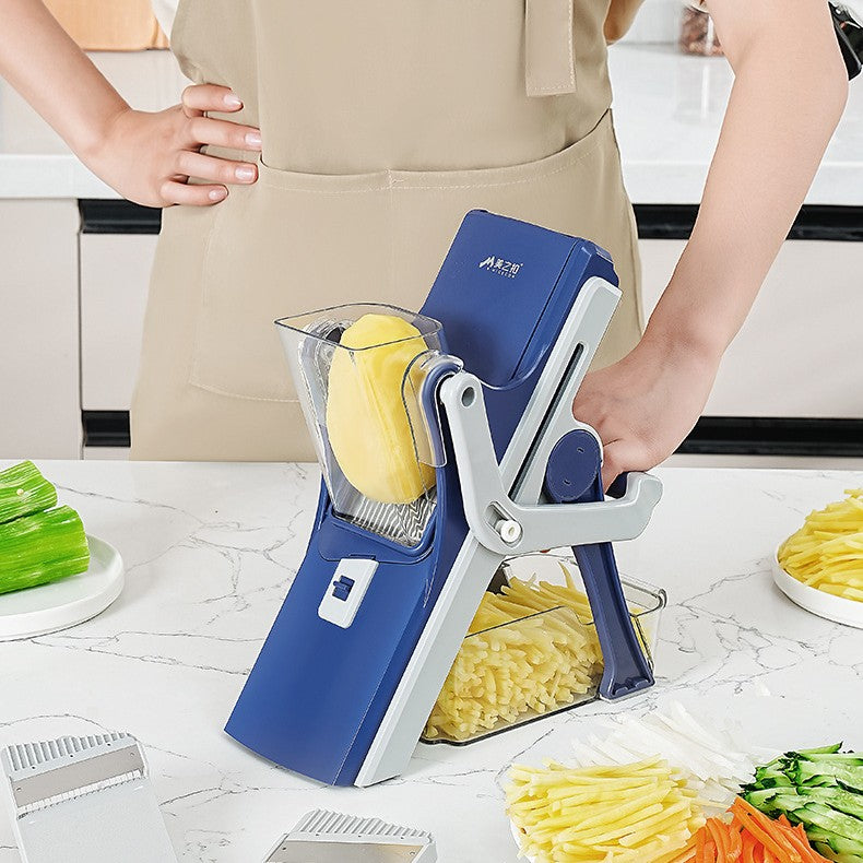 Hachoir à légumes multifonction violet pour la cuisine