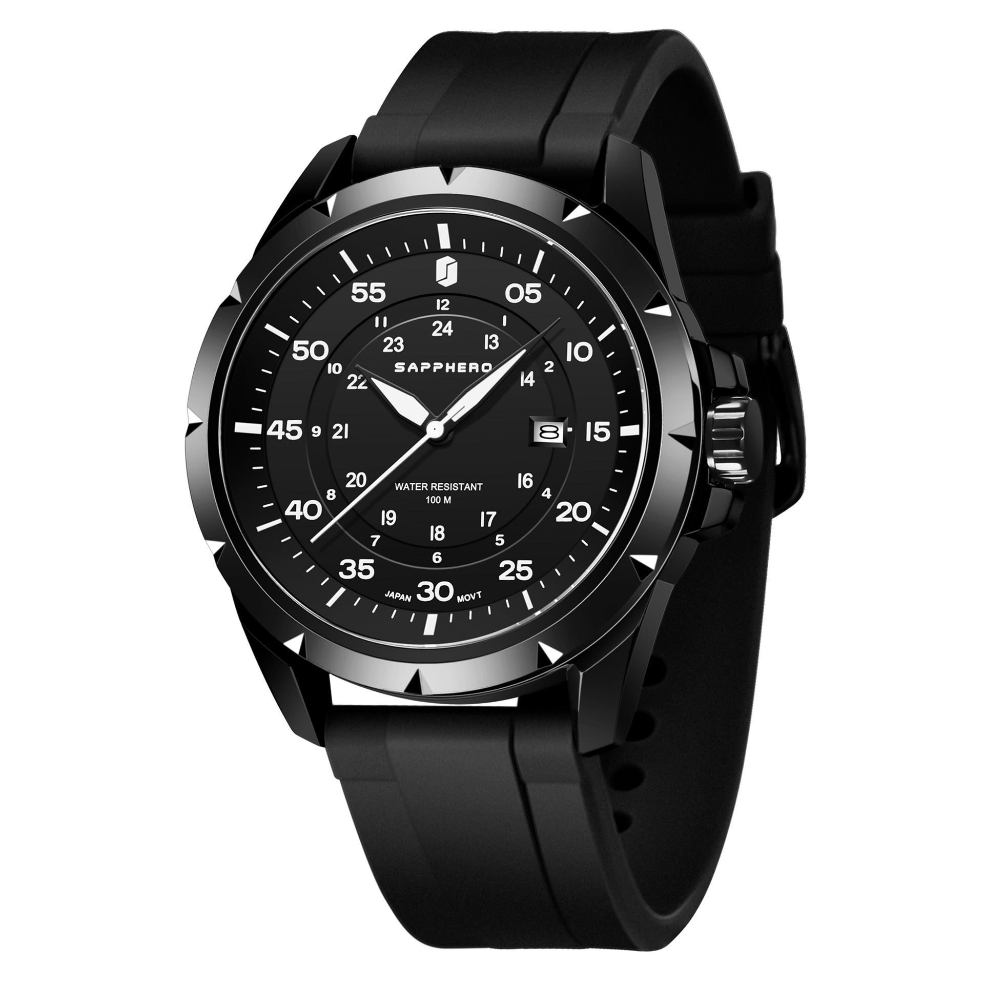 Men's Waterproof Silicone Quartz Exam Watch - Gift for Boyfriend