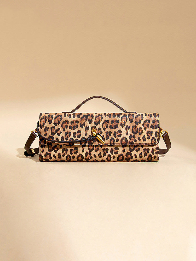 Women's Retro Leopard Print Dinner Bag