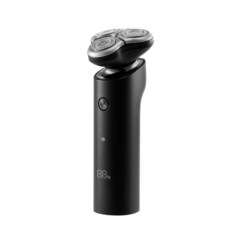 Rechargeable Full Body Washable Electric Razor for Men Black