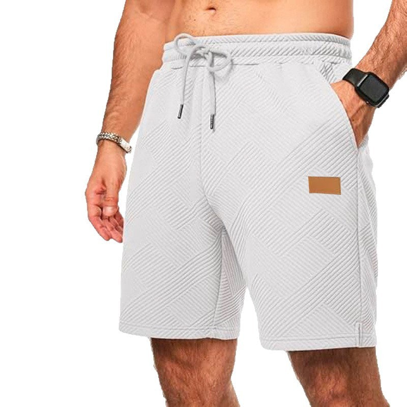 Short de plage décontracté avec cordon de serrage à la taille élastique pour les vacances