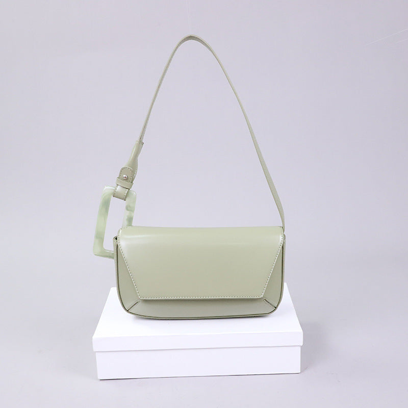 Sac à bandoulière en PU 26CM pour femme de niche française