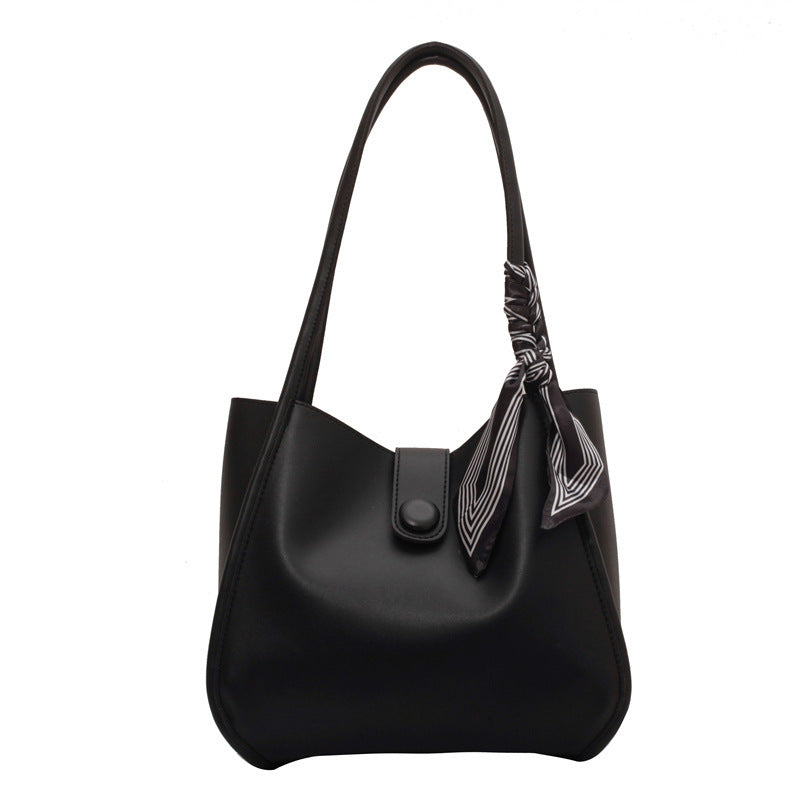 Women's High-Capacity Business Commuting PU Bag Set with Crossbody Bags