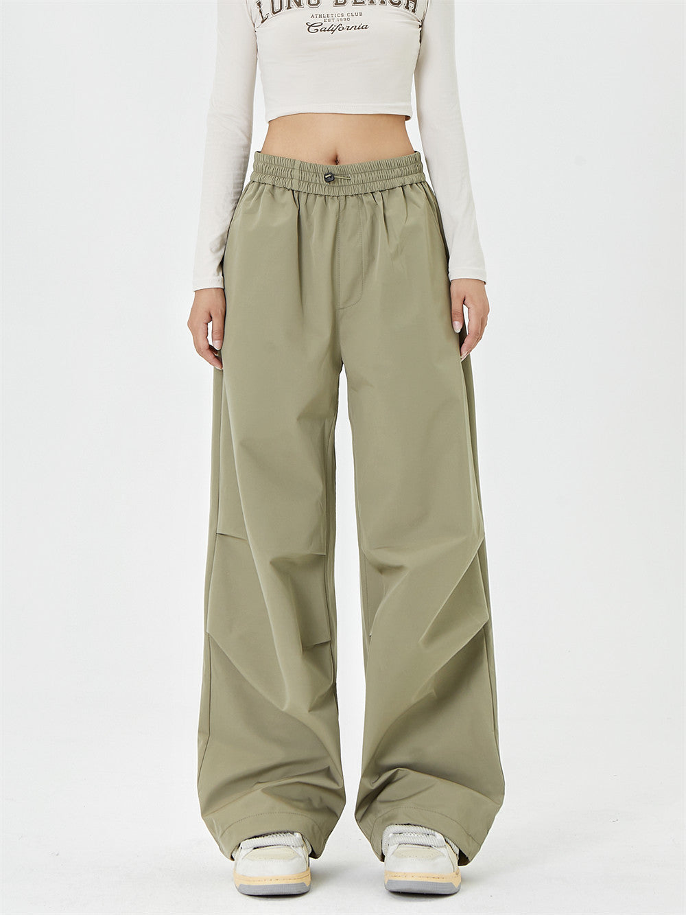 Men's Casual Elastic Waist Sports Trousers
