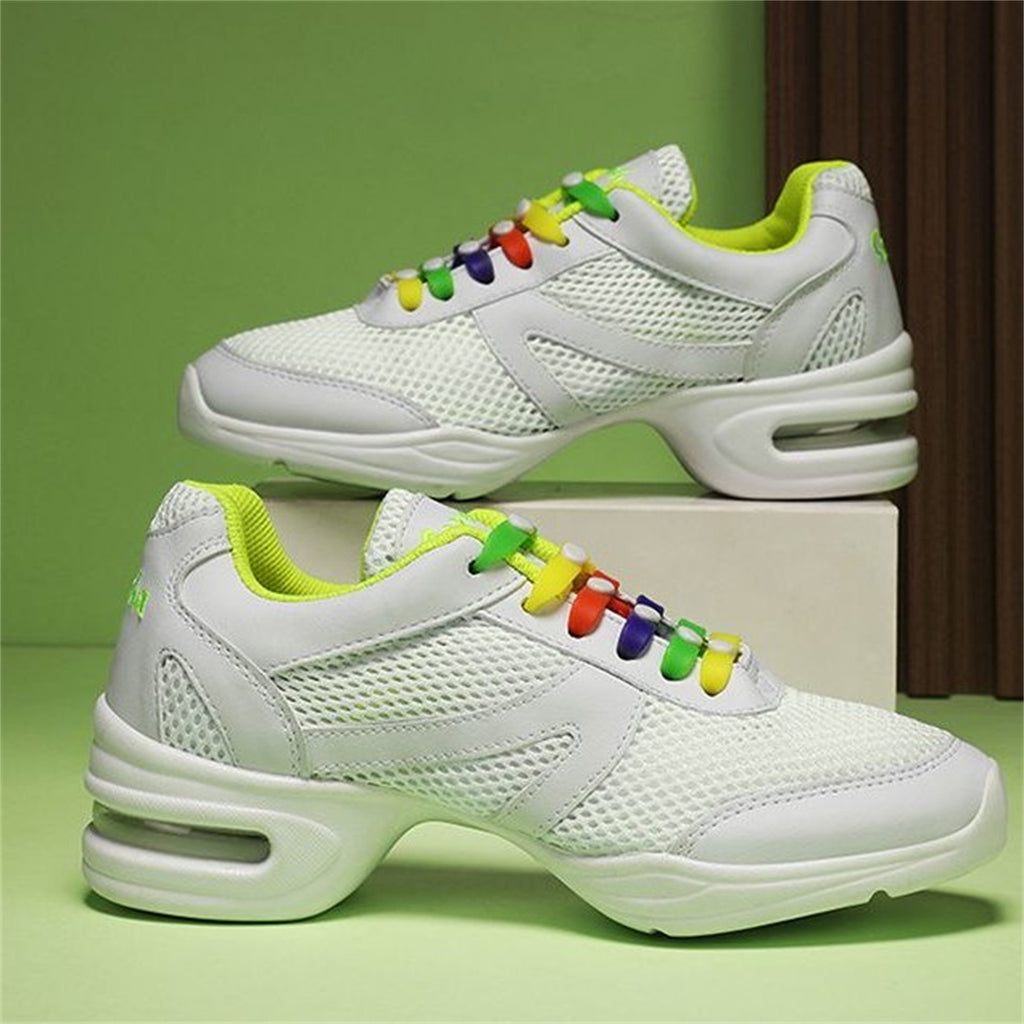 Women's Breathable Air Cushion Mesh Dance Shoes