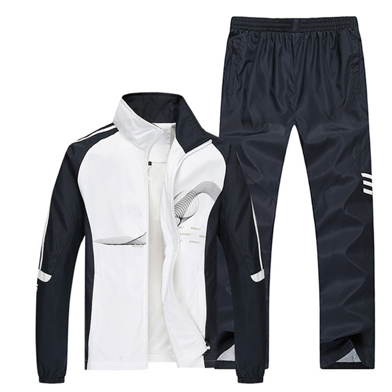 Spring & Autumn Floral Couple Sports Suit for Men & Women