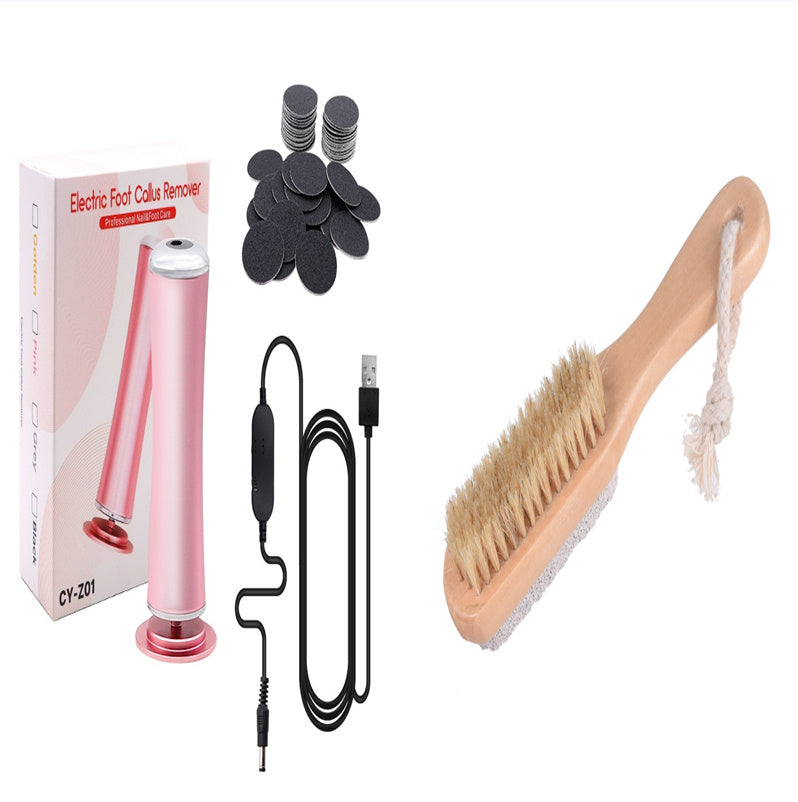 Electric Foot Callus Remover Foot Care File Heels Dead Skin Pedicure Tool Electronic Foot Grinder And Replacement Sandpaper