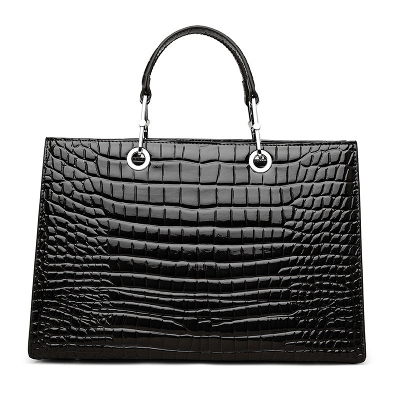 Women's Large Capacity Cowhide Handbag