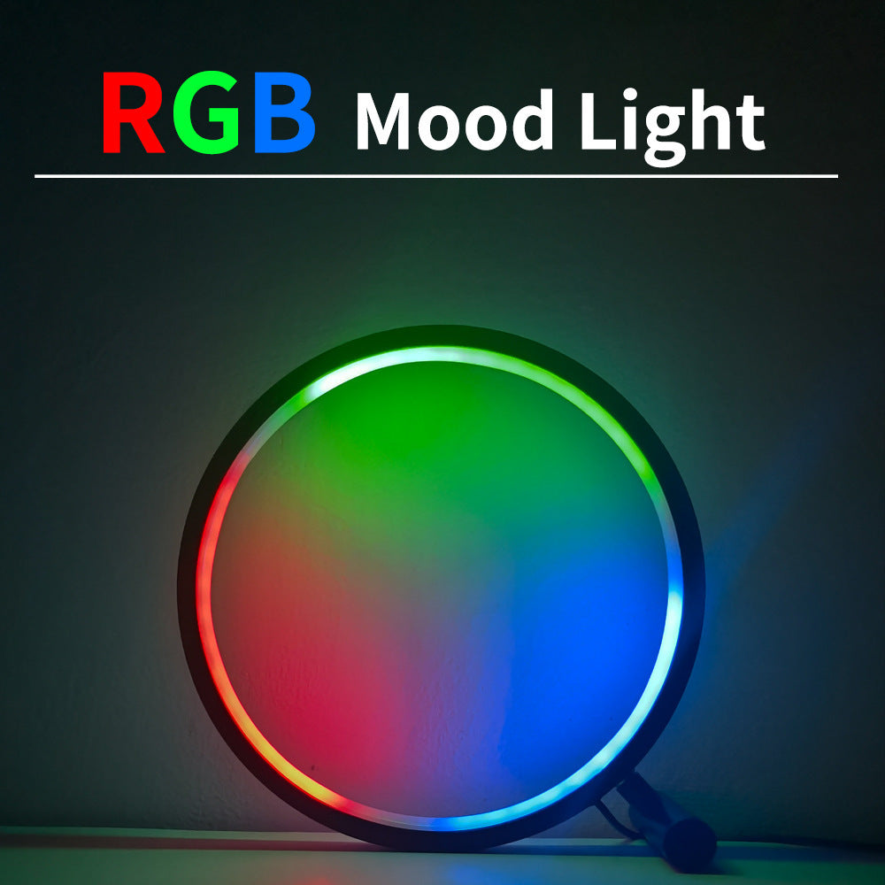 Lampe de bureau gaming avec lumières Netflix et illusion RGB