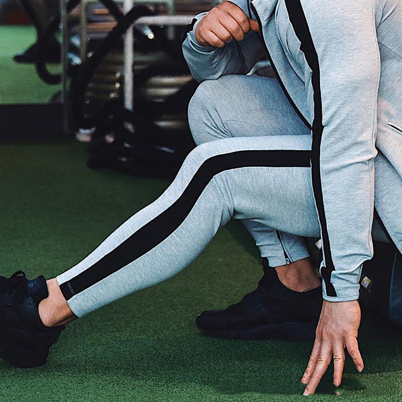Pantalon de sport et de loisirs pour homme en fibre de polyester