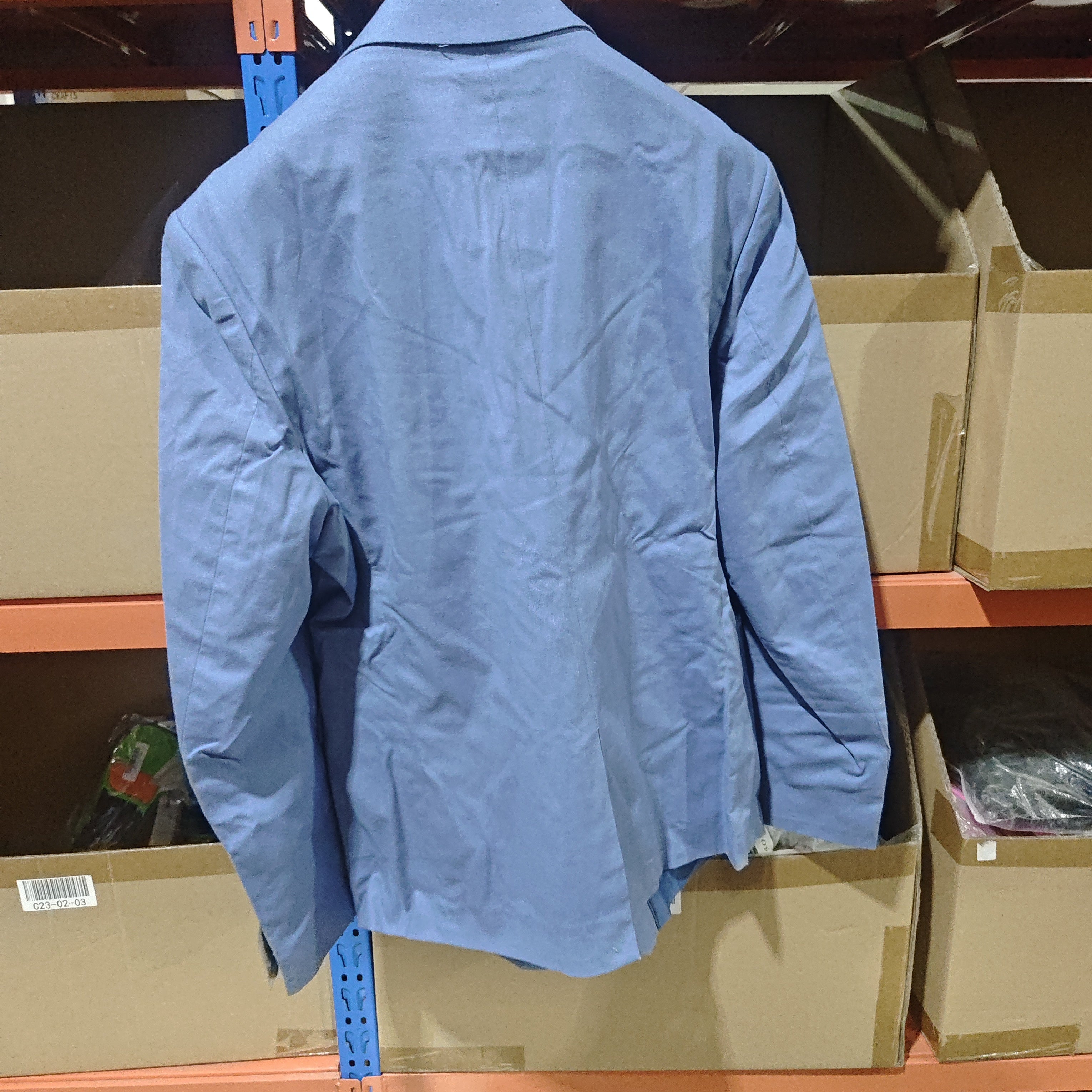Costume deux pièces en lin coupe ajustée grande taille pour homme, Tailles M-6XL