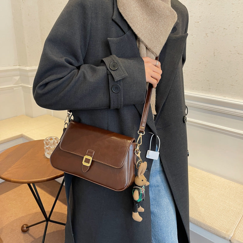 Retro Texture New Simple Fashion One-shoulder Messenger Bag