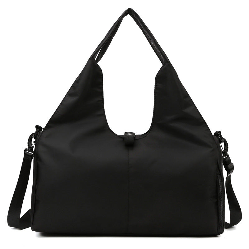 Women’s Large Capacity Oxford Cloth Yoga Bag with Dry & Wet Separation Pocket