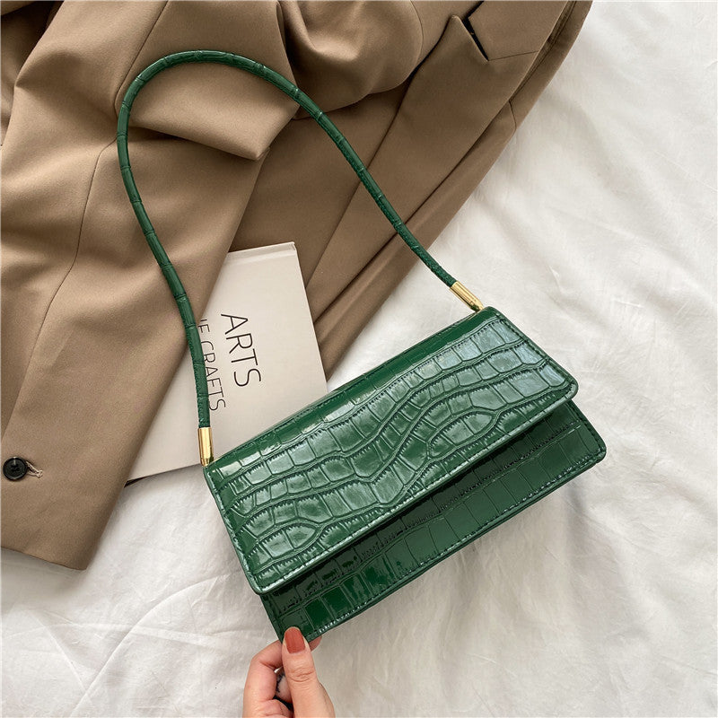 Summer Ladies PU Shoulder Bag 24x13x8cm