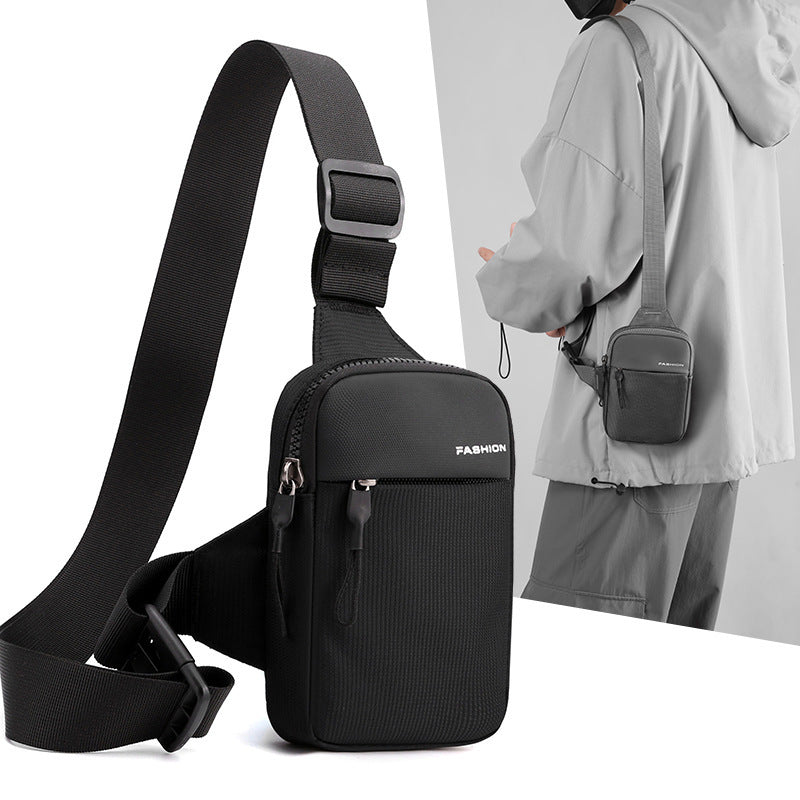 Trendy Lightweight Nylon Crossbody Running Phone Bag