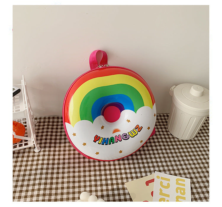 Donut Eggshell Bag Kindergarten Cartoon Children