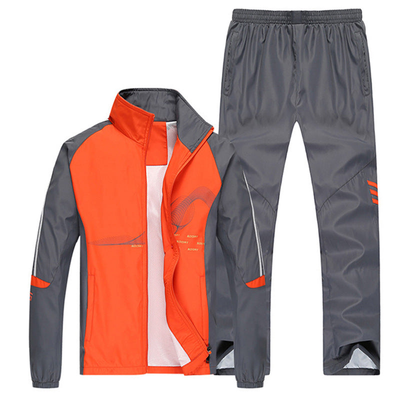 Spring And Autumn Leisure Couple Sports Suit Men's And Women's Sportswear