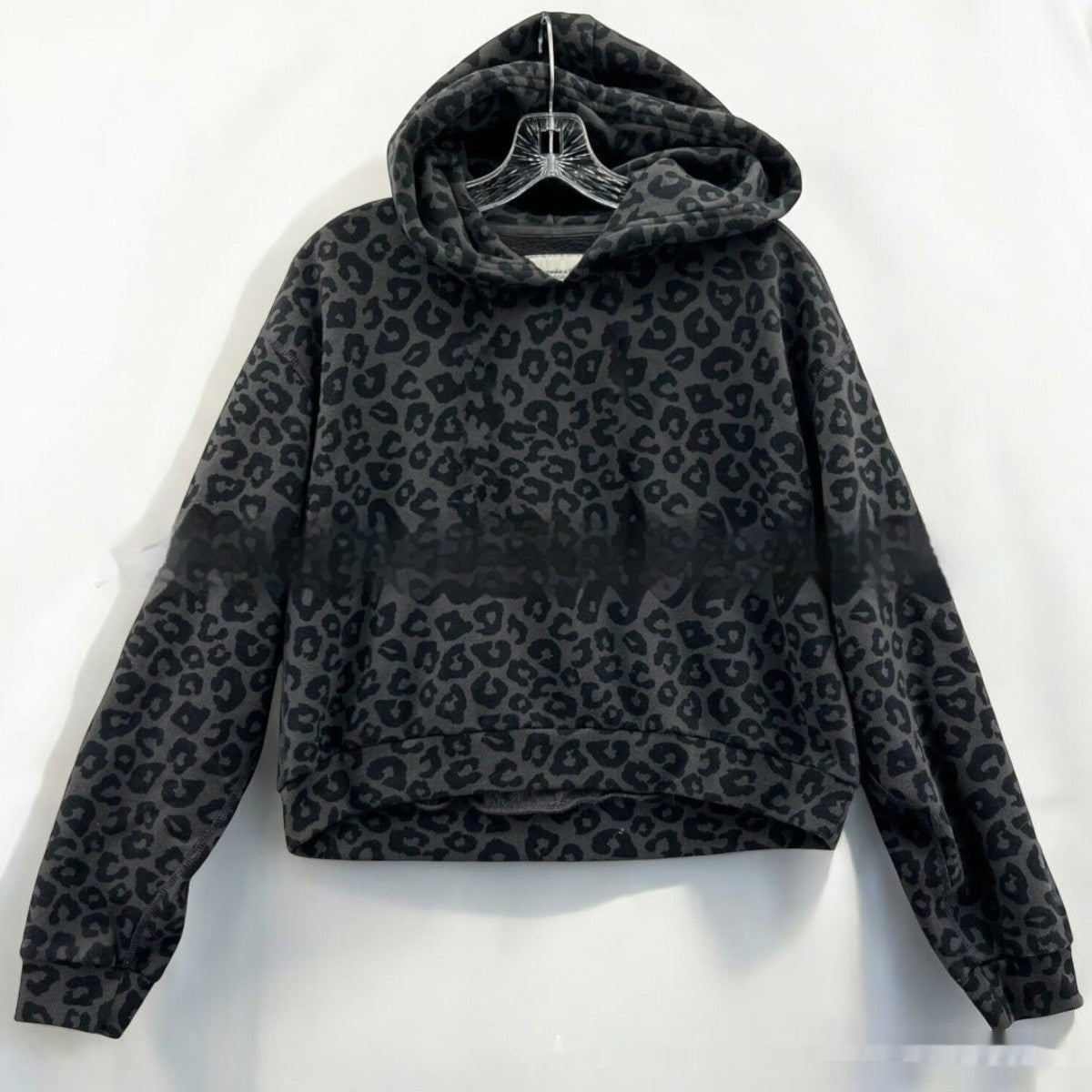 Leopard Print Hoodie Vintage Sweatshirt