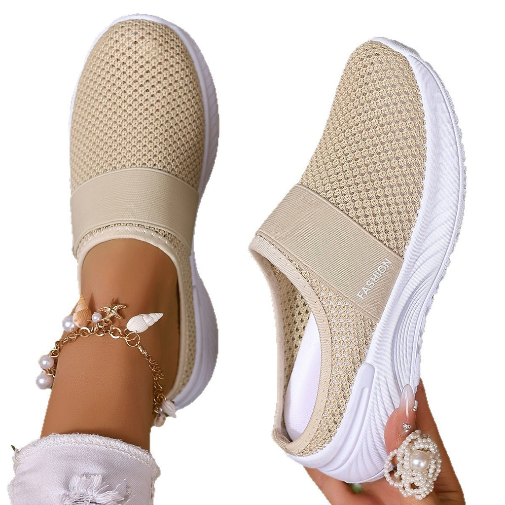 Chaussures d'été décontractées en maille respirante pour femmes, pour la maison, tailles 36-43, plusieurs couleurs