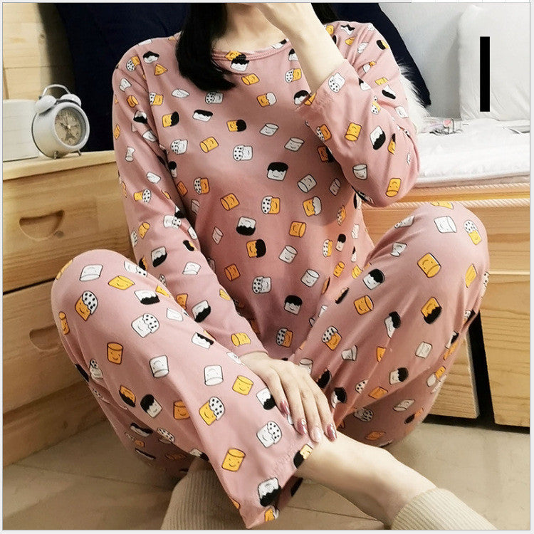 Pajamas Women's Headgear Loose Suit Girls Home Service