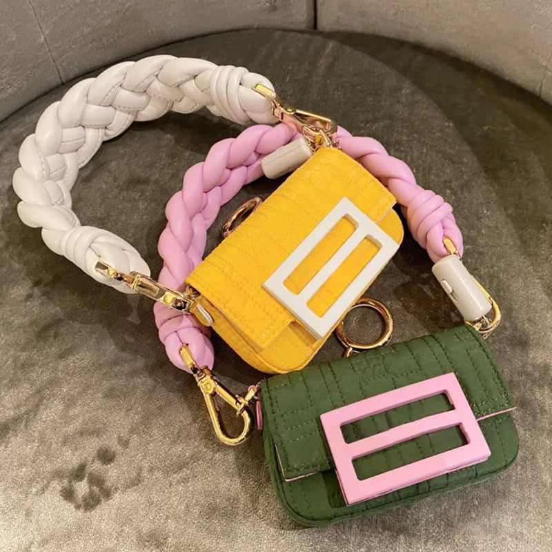 Little Red Book Net Red Same Style Contrasting Mini Handbag