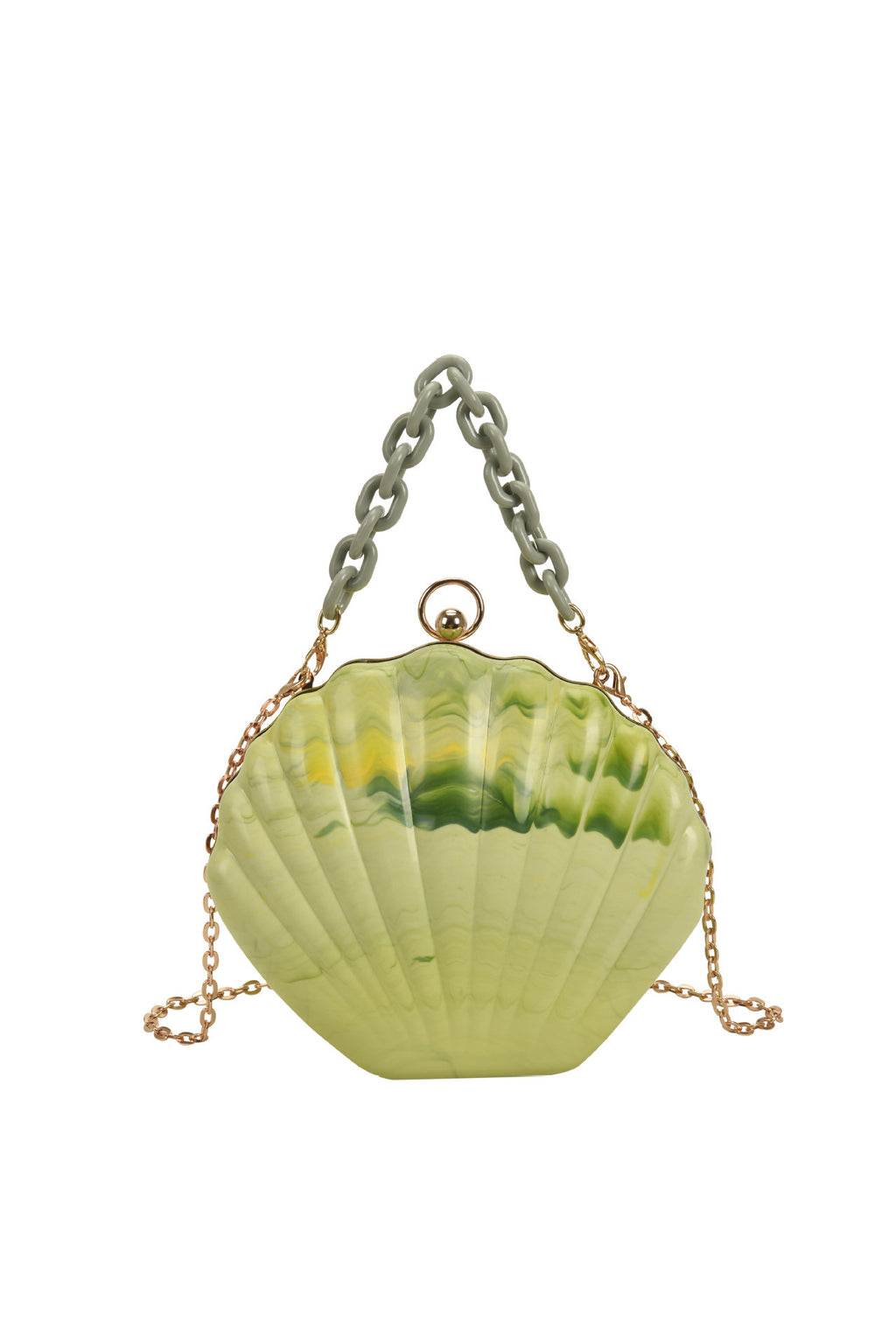 Sac bandoulière à chaîne unie à épaule unique disponible en plusieurs couleurs