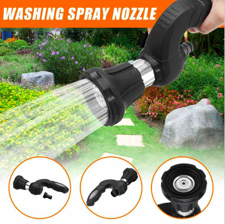 Mighty Power Hose Blaster Nozzle with 5 Spray Settings for Lawn, Garden & Car Washing