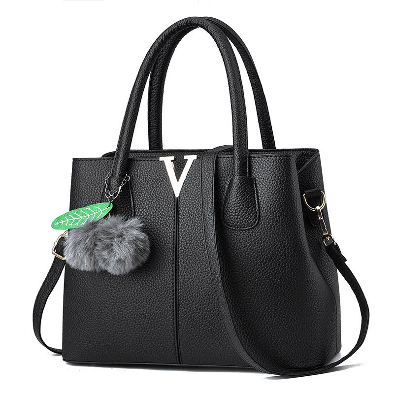 Sac à main grande capacité motif litchi