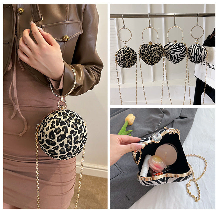 Internet Celebrity Women's Heart-Shaped Crossbody Shoulder Bag