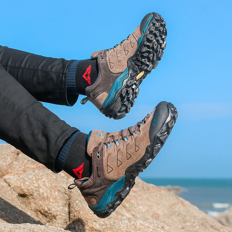 Chaussures de randonnée légères imperméables et résistantes à l'usure pour hommes pour le printemps et l'automne