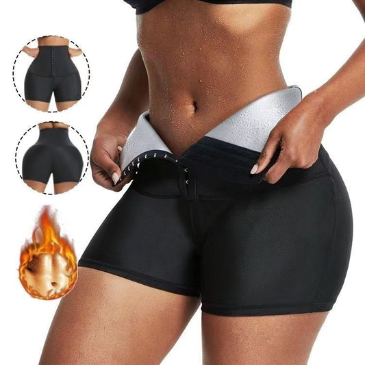 Slimming Pants Waist Trainer Shapewear Tummy Hot Thermo Sweat Leggings Fitness Workout