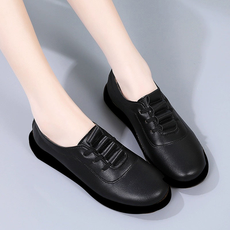 Arrival Casual Lightweight Soft Leather Low-Top Comfortable Shoes