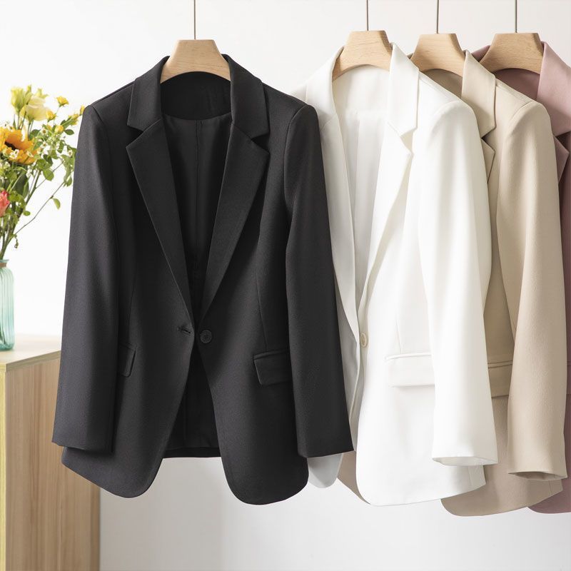 Beige Casual Suit Jacket for Men